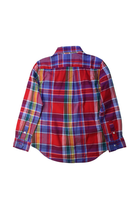 A Multicolour Long Sleeve Shirts from Ralph Lauren in size 7Y for boy. (Back View)