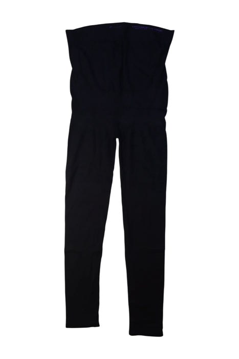 A Black Leggings from Seraphine in size Maternity-S for maternity. (Front View)