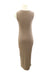 A Beige Sleeveless Dresses from Seraphine in size Maternity-M for maternity. (Back View)