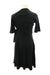 A Black Long Sleeve Dresses from Seraphine in size Maternity-M for maternity. (Back View)