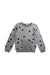 A Grey Crewneck Sweatshirts from Seed in size 6T for girl. (Front View)