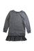 A Grey Sweater Dresses from Polo Ralph Lauren in size 6T for girl. (Front View)