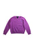 A Purple Knit Sweaters from Polo Ralph Lauren in size 6T for girl. (Front View)