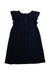 A Navy Short Sleeve Dresses from Polo Ralph Lauren in size 6T for girl. (Back View)