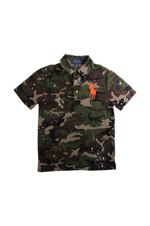 A Multicolour Short Sleeve Shirts from Polo Ralph Lauren in size 8Y for boy. (Front View)