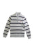 A White Zippered Sweatshirts from Polo Ralph Lauren in size 8Y for boy. (Front View)