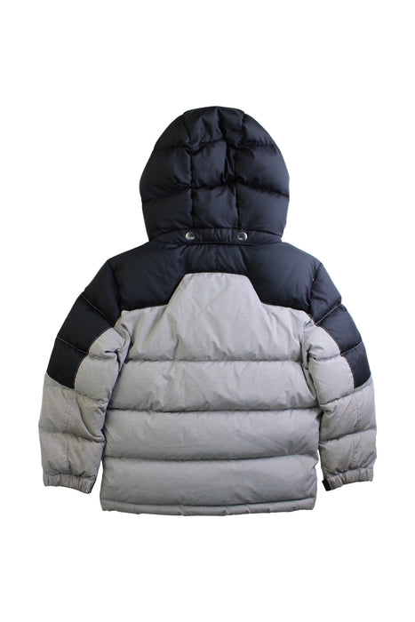 A Grey Puffer/Quilted Coats & Outerwear from Polo Ralph Lauren in size 6T for boy. (Back View)