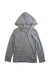 A Grey Hooded Sweatshirts from Polo Ralph Lauren in size 7Y for boy. (Front View)