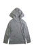A Grey Hooded Sweatshirts from Polo Ralph Lauren in size 7Y for boy. (Back View)