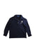 A Navy Long Sleeve Polos from Nicholas & Bears in size 6T for boy. (Front View)