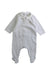 A White Onesies from Cyrillus in size 0-3M for boy. (Front View)