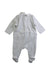 A White Onesies from Cyrillus in size 0-3M for boy. (Back View)