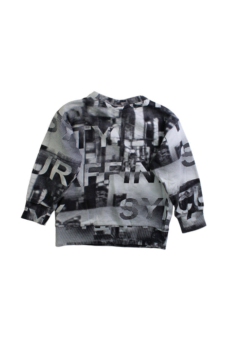 A Black Long Sleeve Tops from Molo in size 5T for boy. (Back View)