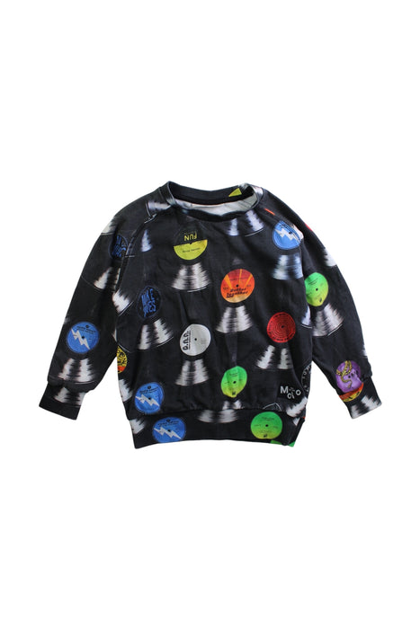 A Multicolour Crewneck Sweatshirts from Molo in size 6T for boy. (Front View)