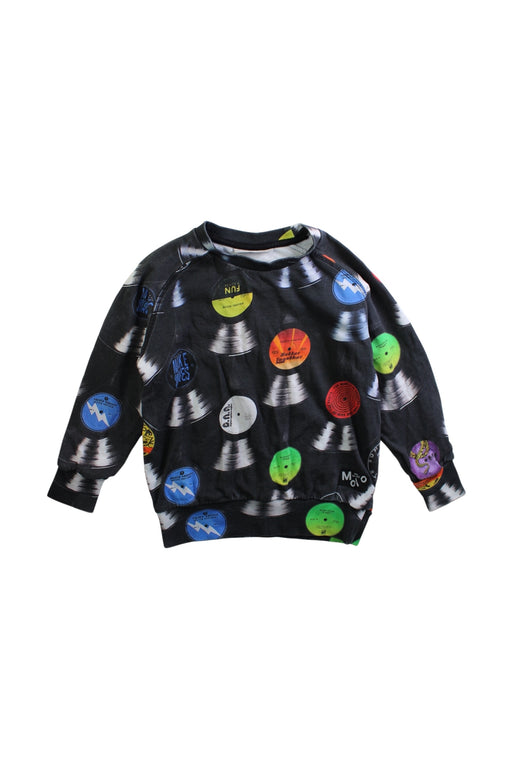 A Multicolour Crewneck Sweatshirts from Molo in size 6T for boy. (Front View)