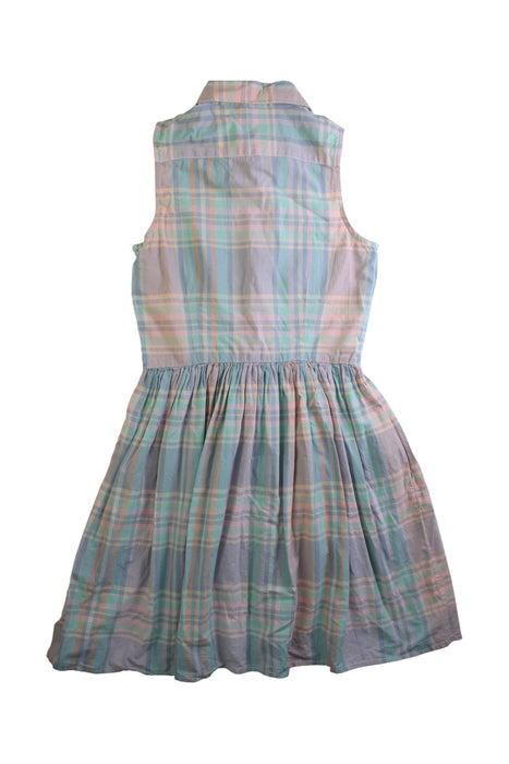 A Multicolour Sleeveless Dresses from Polo Ralph Lauren in size 14Y for girl. (Back View)