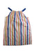 A Multicolour Sleeveless Dresses from Bonpoint in size 12Y for girl. (Back View)