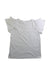 A White Sleeveless Tops from Crewcuts in size 8Y for girl. (Back View)