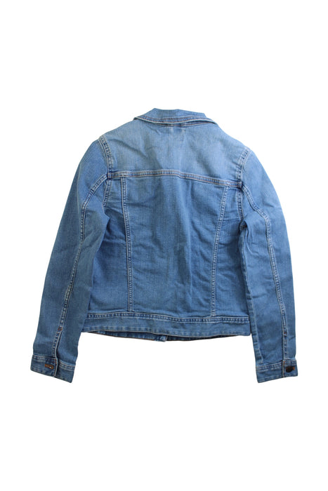 A Blue Lightweight Jackets from Crewcuts in size 12Y for girl. (Back View)