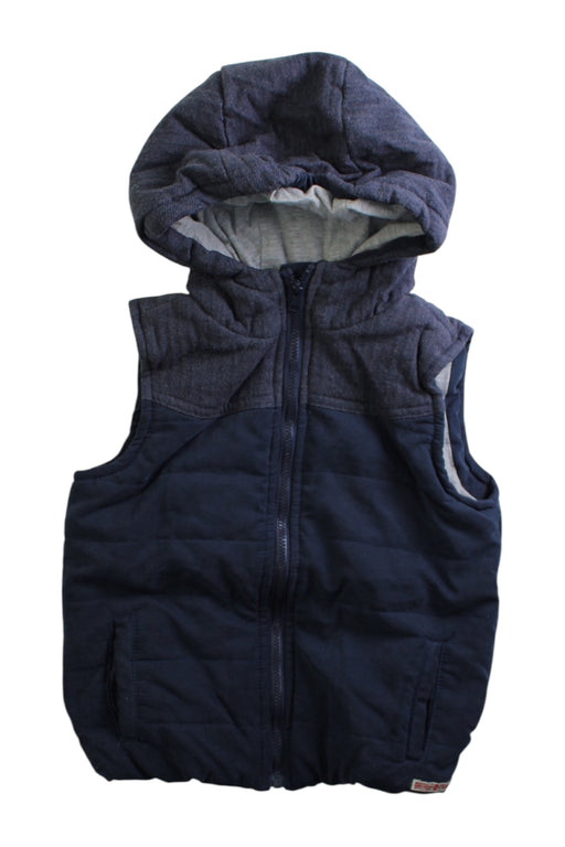 A Blue Puffer/Quilted Coats & Outerwear from Hudson in size 4T for boy. (Front View)