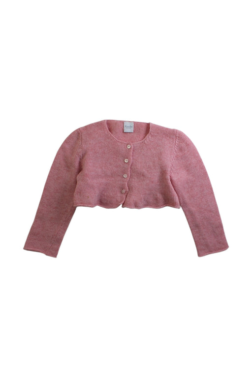 A Pink Cardigans from Rosalba Milano in size 6-12M for girl. (Front View)