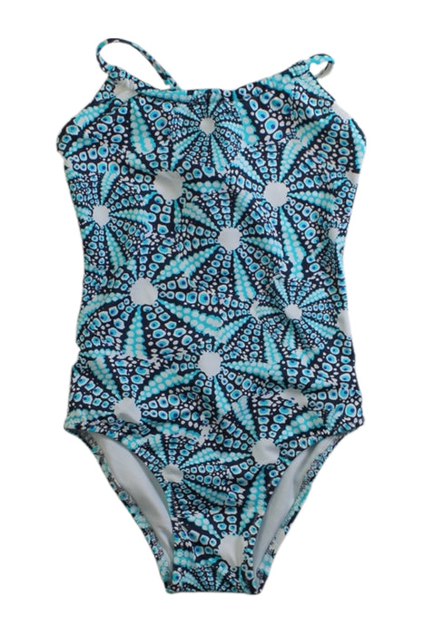 A Blue Swimsuits from Vilebrequin in size 2T for girl. (Front View)