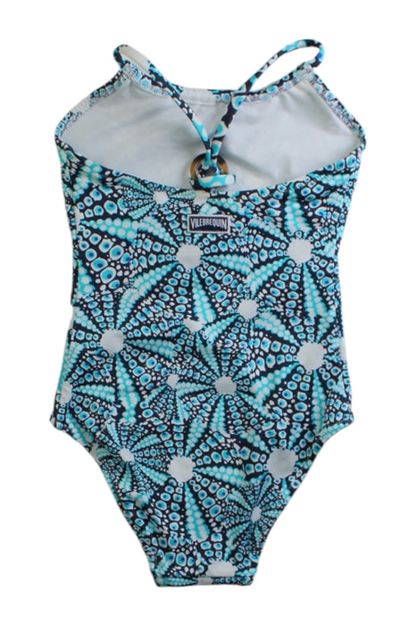 A Blue Swimsuits from Vilebrequin in size 2T for girl. (Back View)