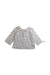 A White Long Sleeve Tops from Bonpoint in size 6-12M for girl. (Front View)