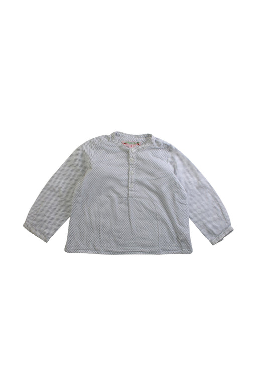 A White Long Sleeve Shirts from Bonpoint in size 2T for girl. (Front View)