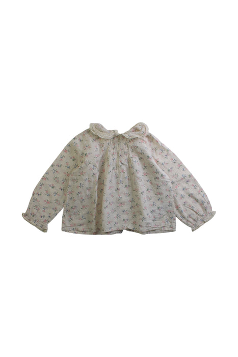 A Multicolour Long Sleeve Tops from Bonpoint in size 6-12M for girl. (Front View)