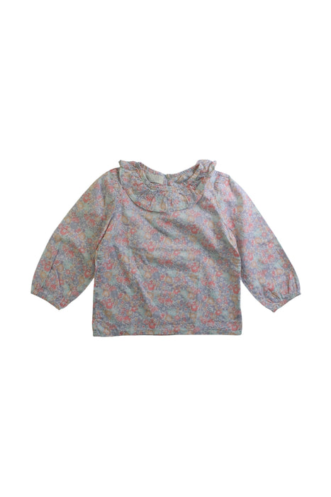 A Multicolour Long Sleeve Tops from Olivier London in size 12-18M for girl. (Front View)