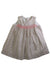 A Pink Sleeveless Dresses from Bonpoint in size 12-18M for girl. (Front View)