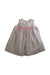 A Pink Sleeveless Dresses from Bonpoint in size 12-18M for girl. (Front View)