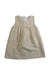 A Ivory Sleeveless Dresses from Chloe in size 6-12M for girl. (Front View)