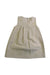 A Ivory Sleeveless Dresses from Chloe in size 6-12M for girl. (Back View)