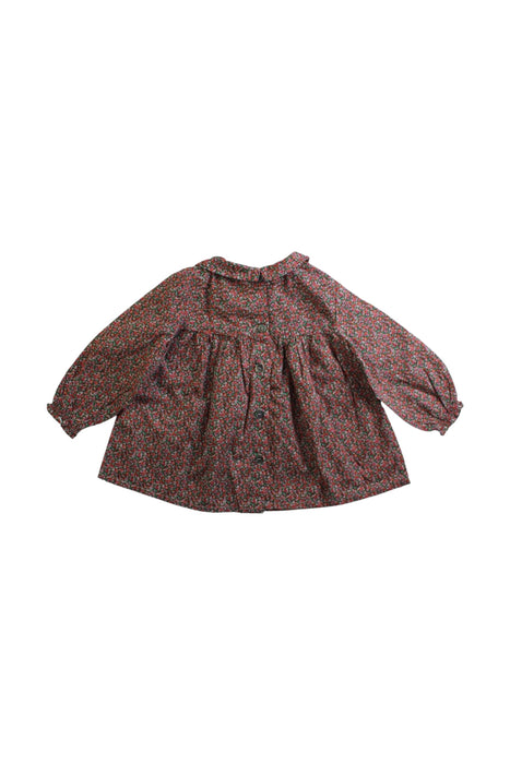 A Multicolour Long Sleeve Dresses from Bonton in size 6-12M for girl. (Back View)
