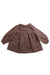 A Multicolour Long Sleeve Dresses from Bonton in size 6-12M for girl. (Back View)