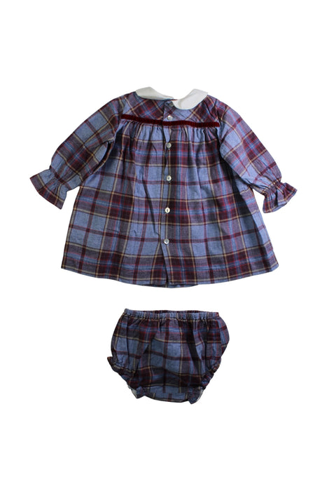 A Multicolour Long Sleeve Dresses from Pepa London in size 6-12M for girl. (Back View)