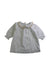 A Grey Long Sleeve Dresses from Bonpoint in size 6-12M for girl. (Front View)