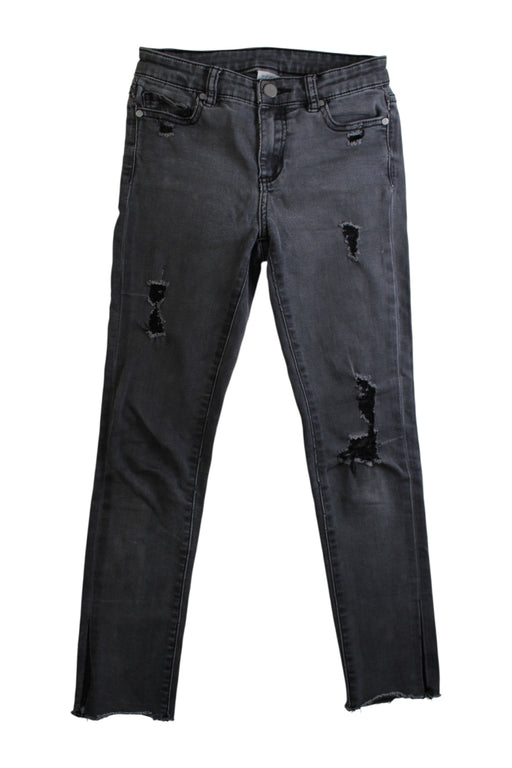 A Black Jeans from Seed in size 10Y for girl. (Front View)