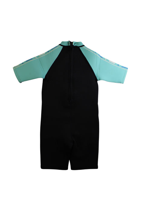 A Black Wetsuits from Arena in size 5T for neutral. (Back View)