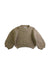 A Taupe Knit Sweaters from Illoura The Label in size 5T for girl. (Front View)