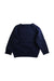 A Navy Crewneck Sweatshirts from Petit Bateau in size 3T for boy. (Back View)