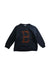 A Navy Crewneck Sweatshirts from Bonpoint in size 3T for boy. (Front View)