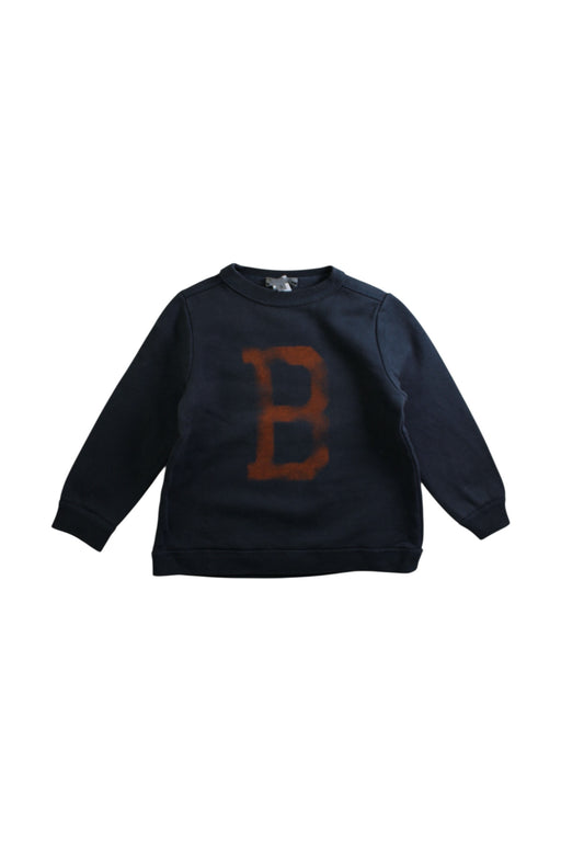 A Navy Crewneck Sweatshirts from Bonpoint in size 3T for boy. (Front View)