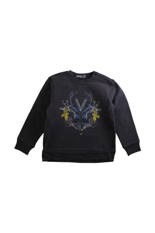 A Black Crewneck Sweatshirts from Bonpoint in size 4T for boy. (Front View)