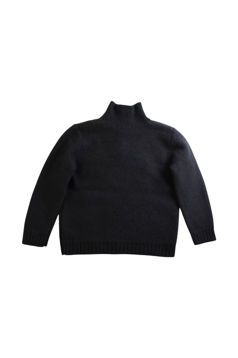 A Black Long Sleeve Tops from Bonpoint in size 4T for boy. (Back View)
