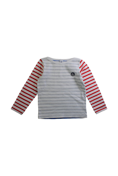 A Multicolour Long Sleeve Tops from Petit Bateau in size 6T for boy. (Front View)