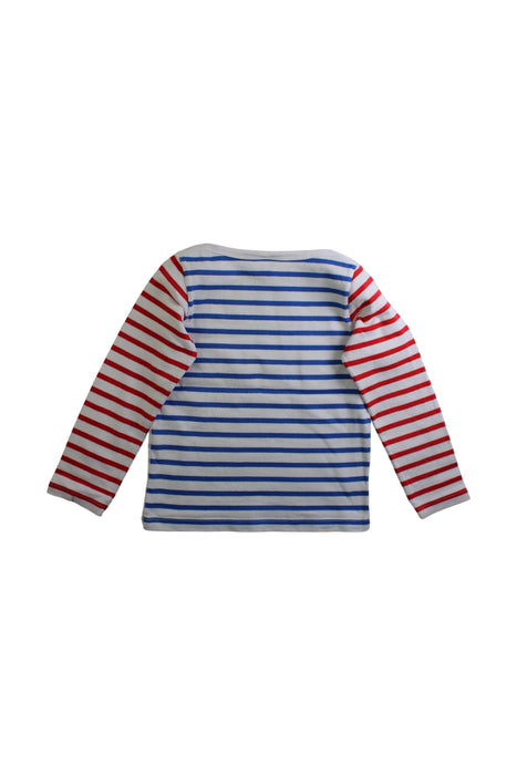 A Multicolour Long Sleeve Tops from Petit Bateau in size 6T for boy. (Back View)