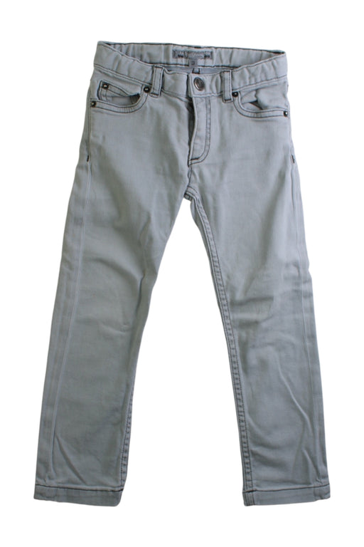 A Grey Jeans from Bonpoint in size 3T for boy. (Front View)